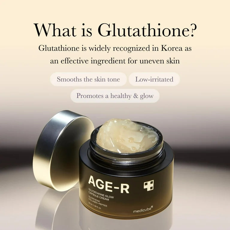 Age-R Glutathione Glow Capsule Cream - Medicube