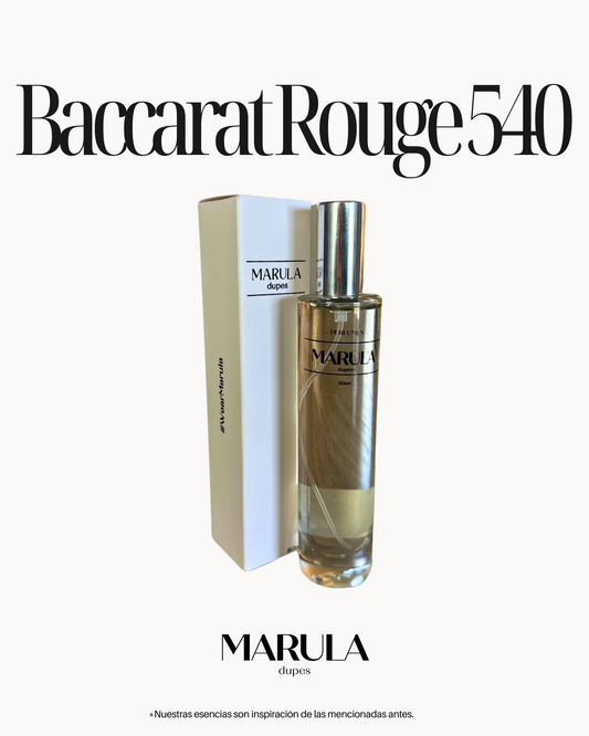 Interpretación BACCARAT ROUGE 540