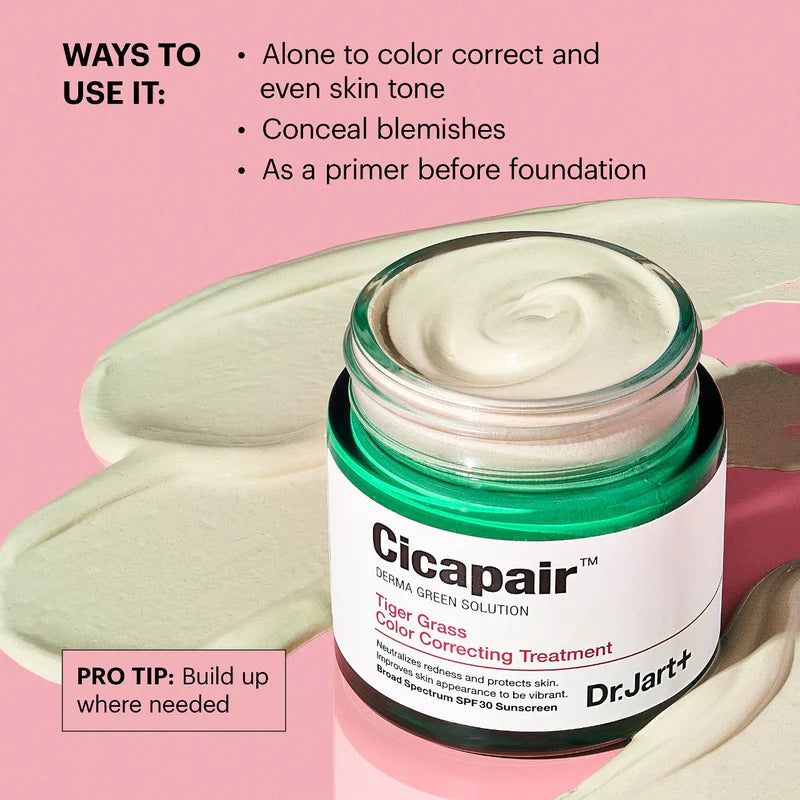 Dr. Jart+ Cicapair Tiger Grass Color Correcting Treatment SPF 30