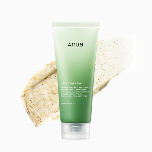 Anua Heartleaf Quercetinol Pore Deep Cleansing Foam /Limpiador Facial