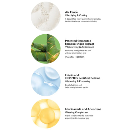 Black Bamboo Daily Soothing Sun Shield – HaruHaru WONDER